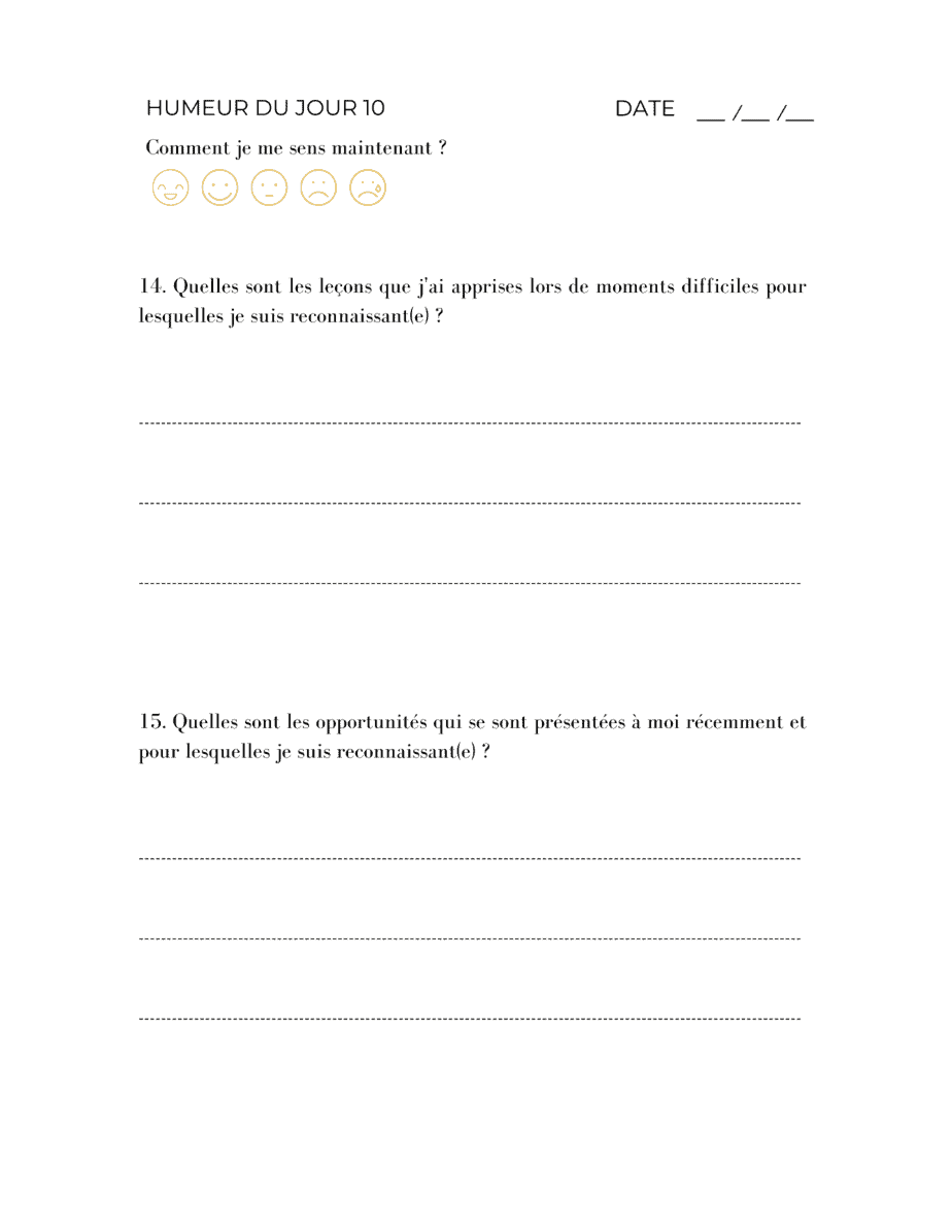 Journal de Gratitude : votre guide quotidien - Image 7